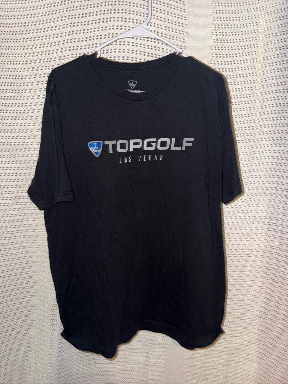 Topgolf Las Vegas Black Logo Tee